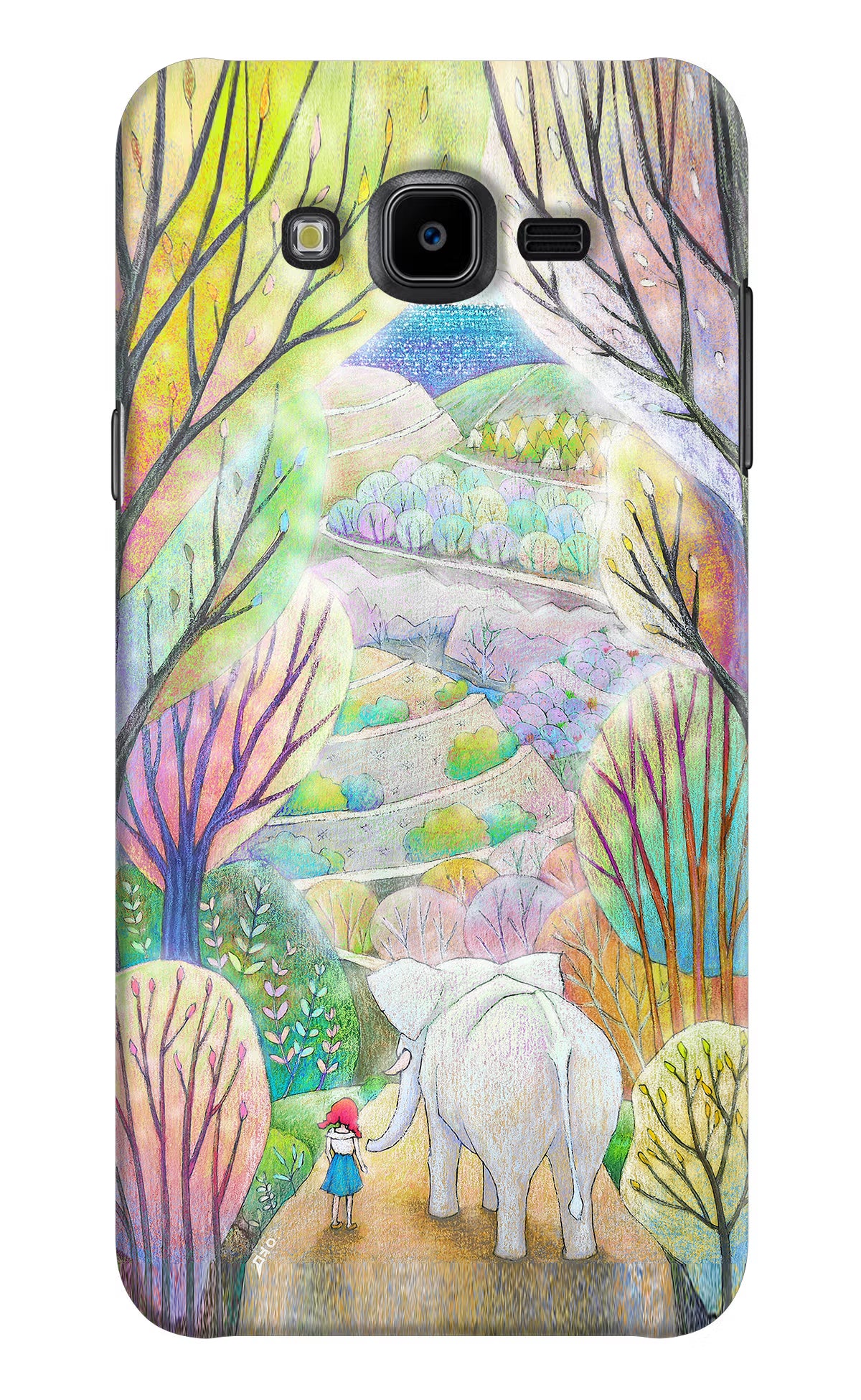 Nature Painting Samsung J7 Nxt Hard Case Back Cover by Casekaro