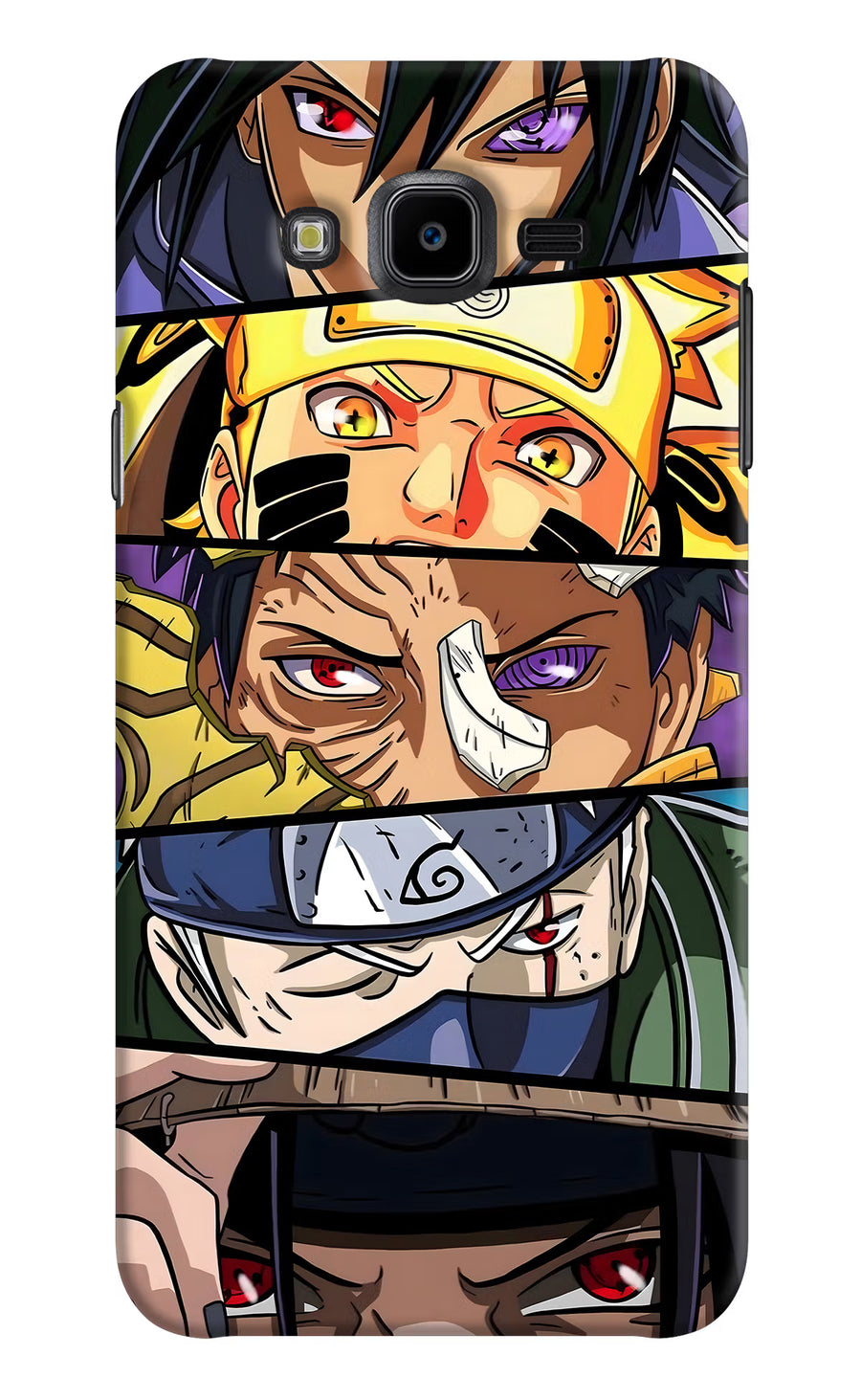 Naruto Character Samsung J7 Nxt Back Cover, Hard case