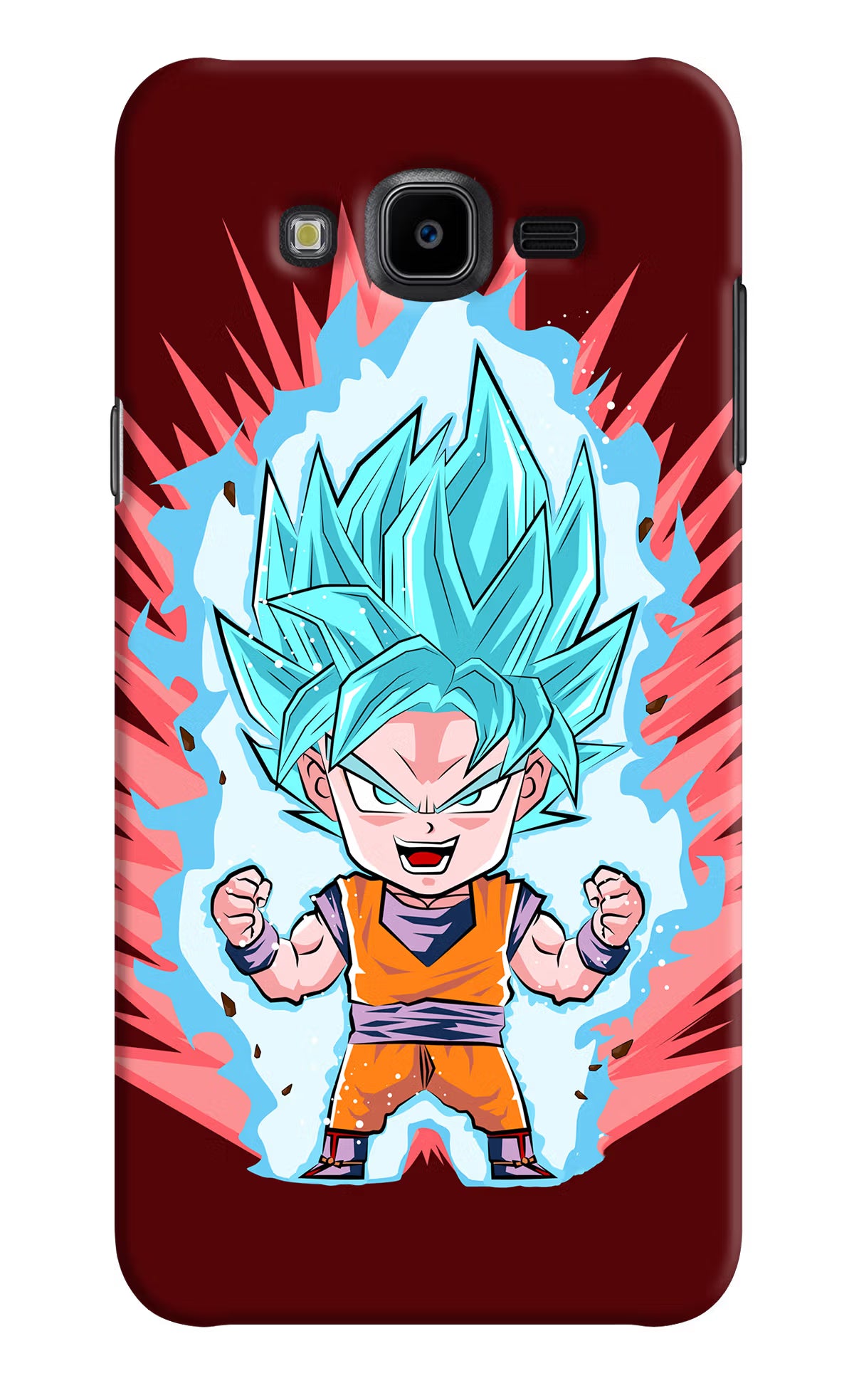 Goku Little Samsung J7 Nxt Hard Case Back Cover by Casekaro