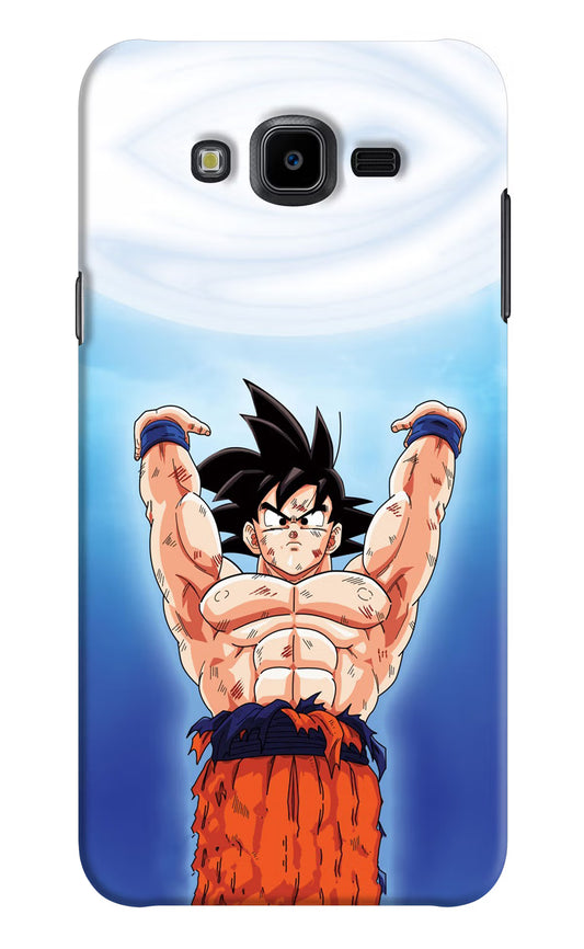 Goku Power Samsung J7 Nxt Hard Case Back Cover by Casekaro