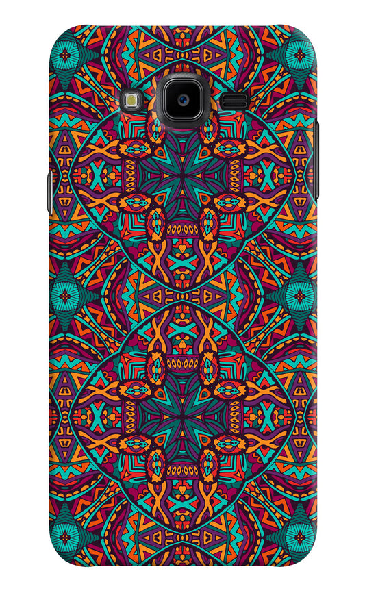 Colour Mandala Samsung J7 Nxt Hard Case Back Cover by Casekaro