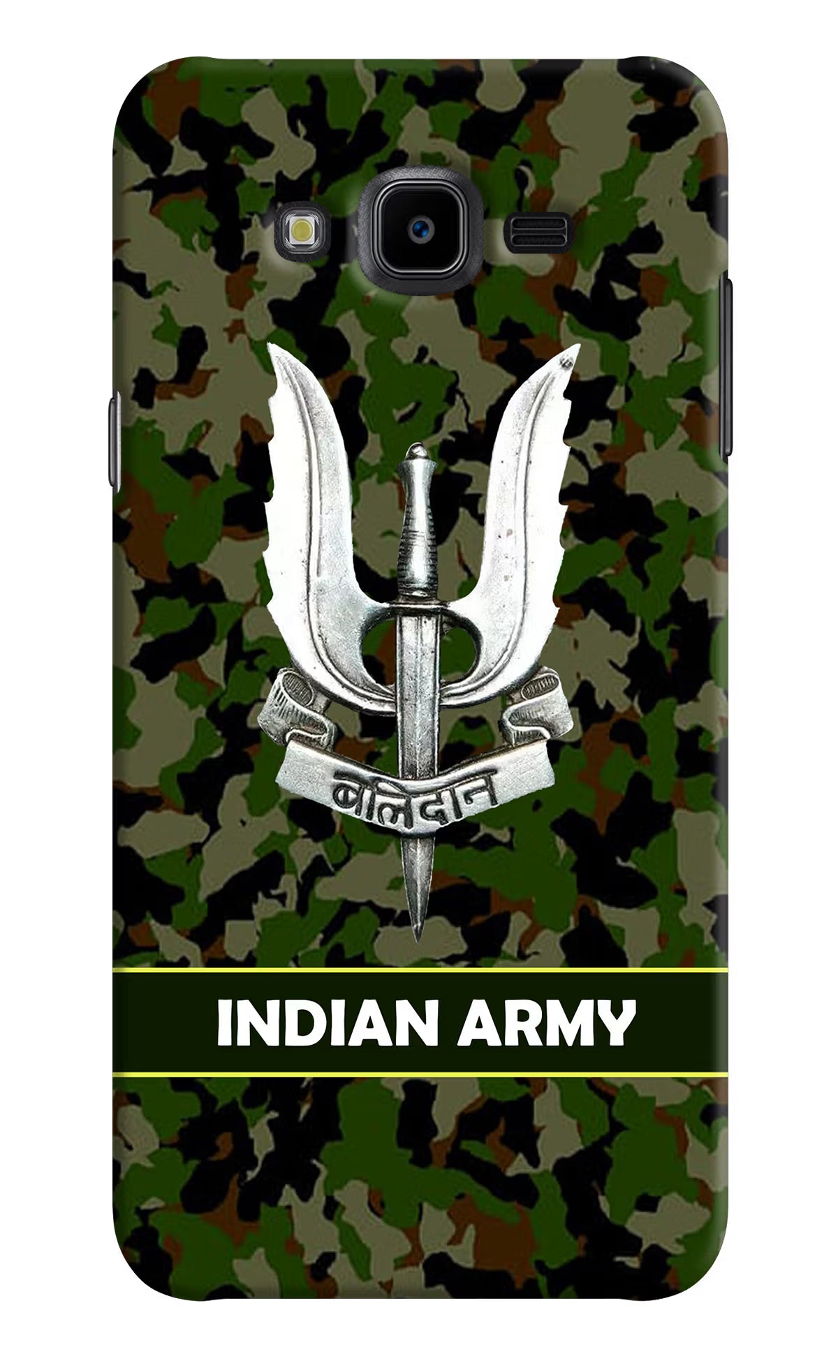 Balidan Indian Logo Samsung J7 Nxt Hard Case Back Cover by Casekaro