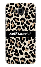 Leopard Print Self Love Samsung J7 Nxt Hard Case Back Cover by Casekaro