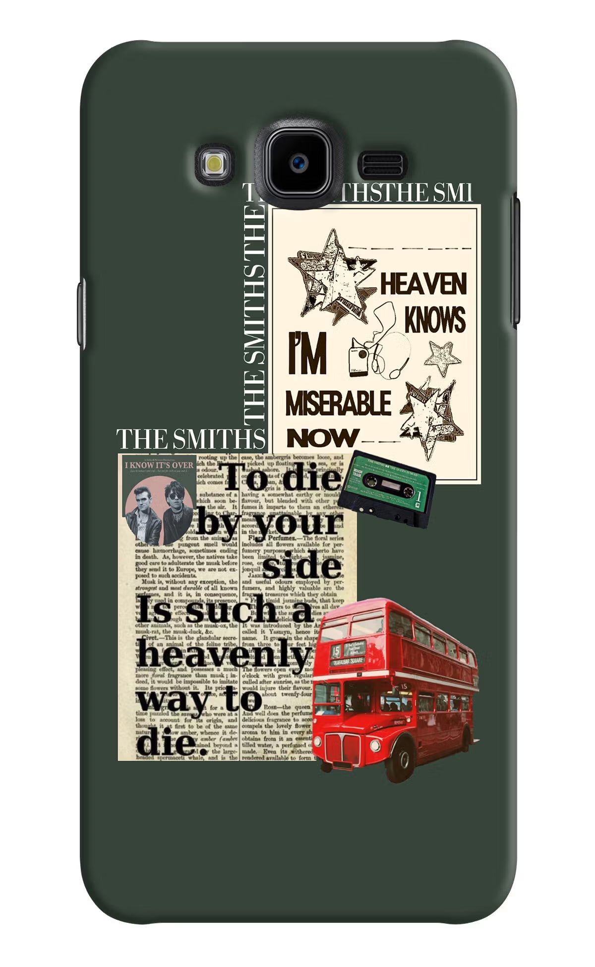 The Smiths Samsung J7 Nxt Hard Case Back Cover by Casekaro