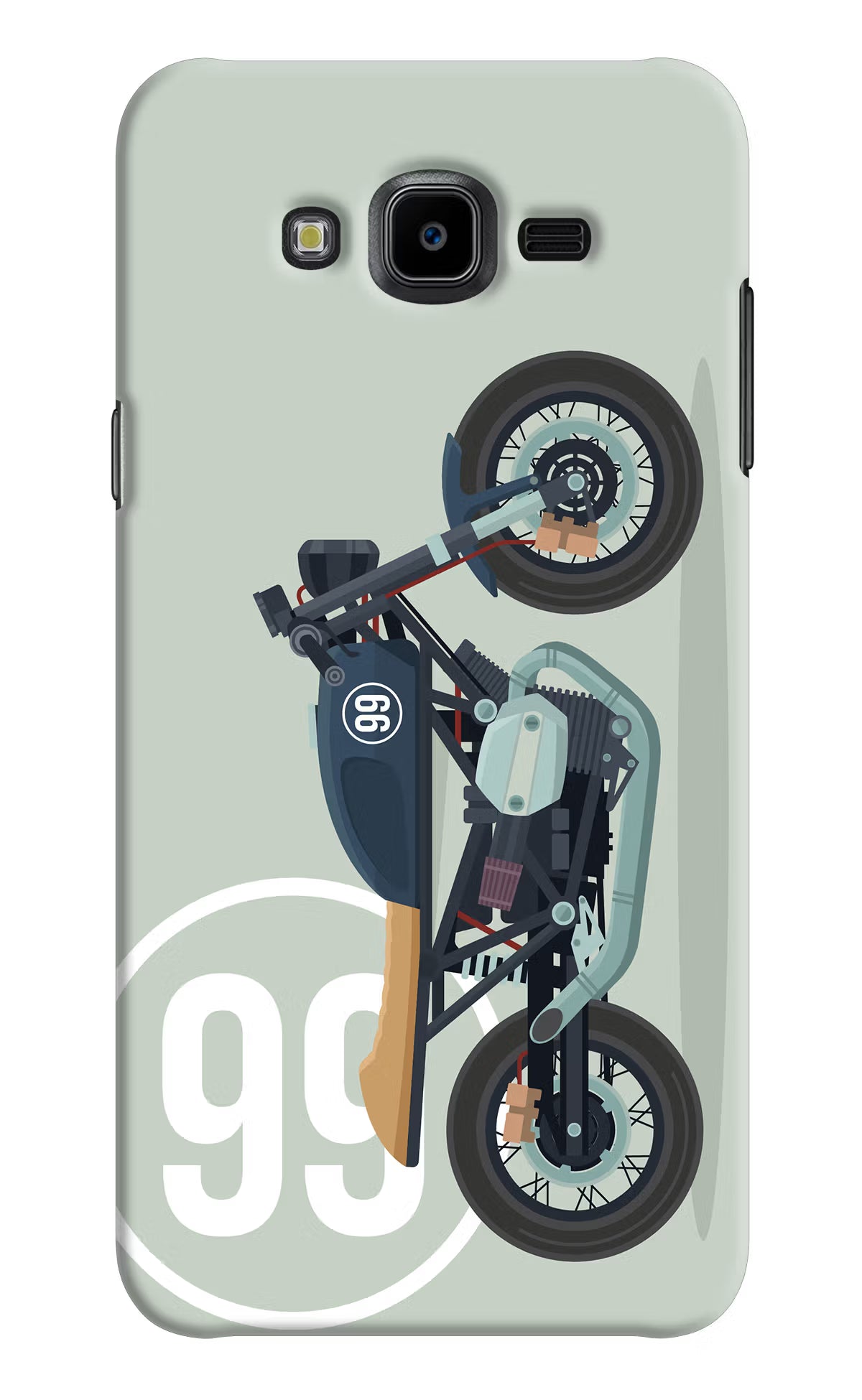 Classic Cafe Racer 99 Samsung J7 Nxt Hard Case Back Cover by Casekaro