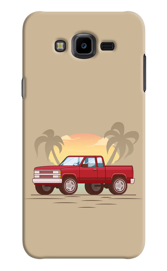 Desert Classic Drive Samsung J7 Nxt Hard Case Back Cover by Casekaro