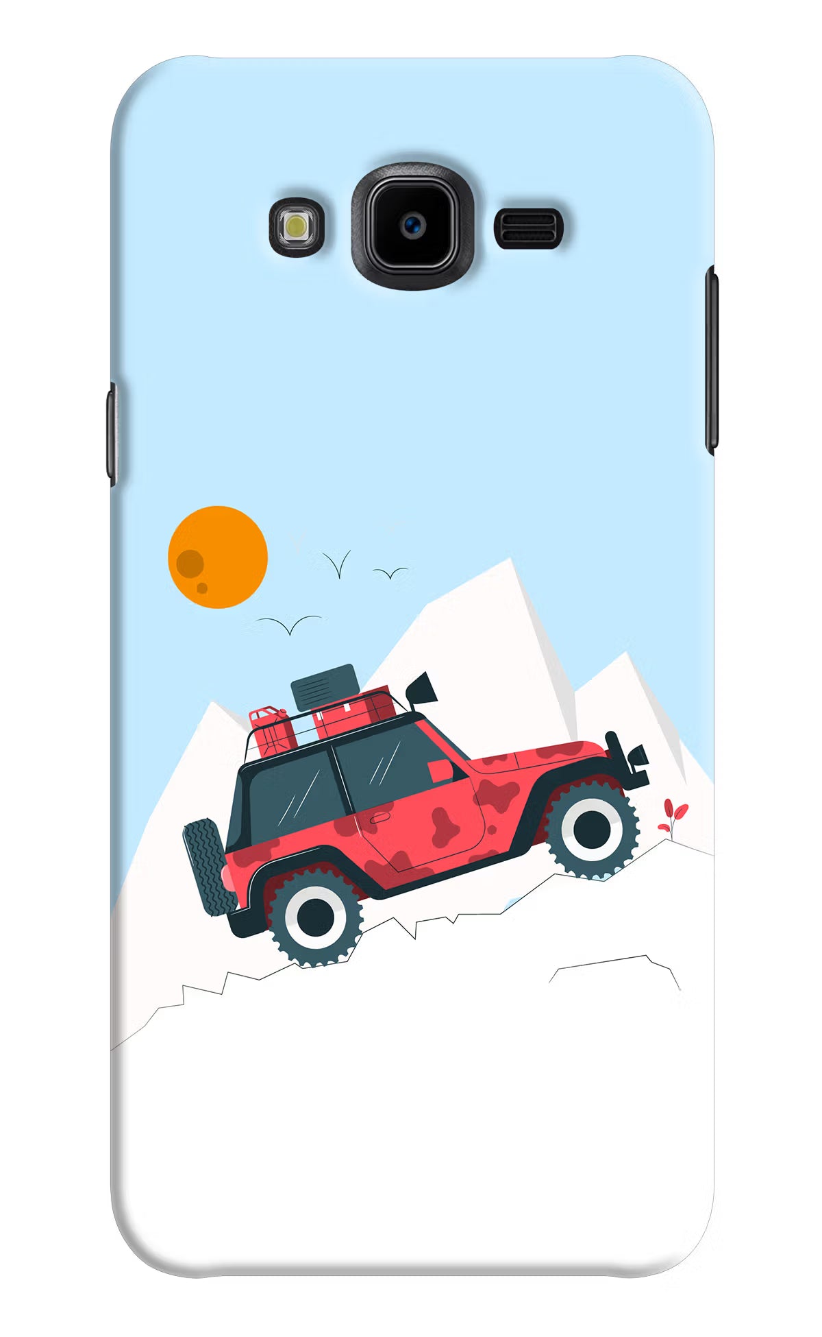 Mountain Trail Beast Samsung J7 Nxt Hard Case Back Cover by Casekaro