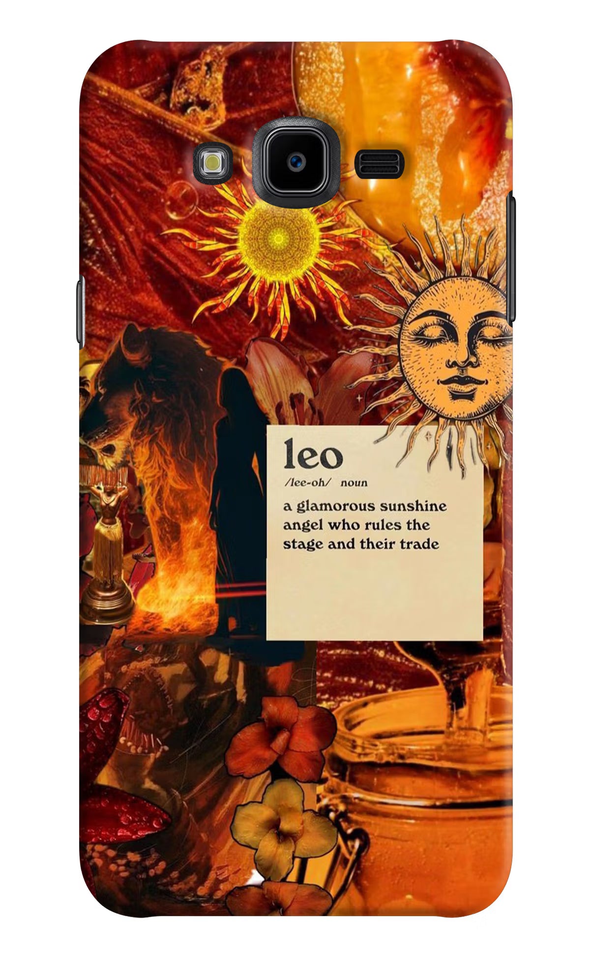 Leo Zodiac Samsung J7 Nxt Hard Case Back Cover by Casekaro