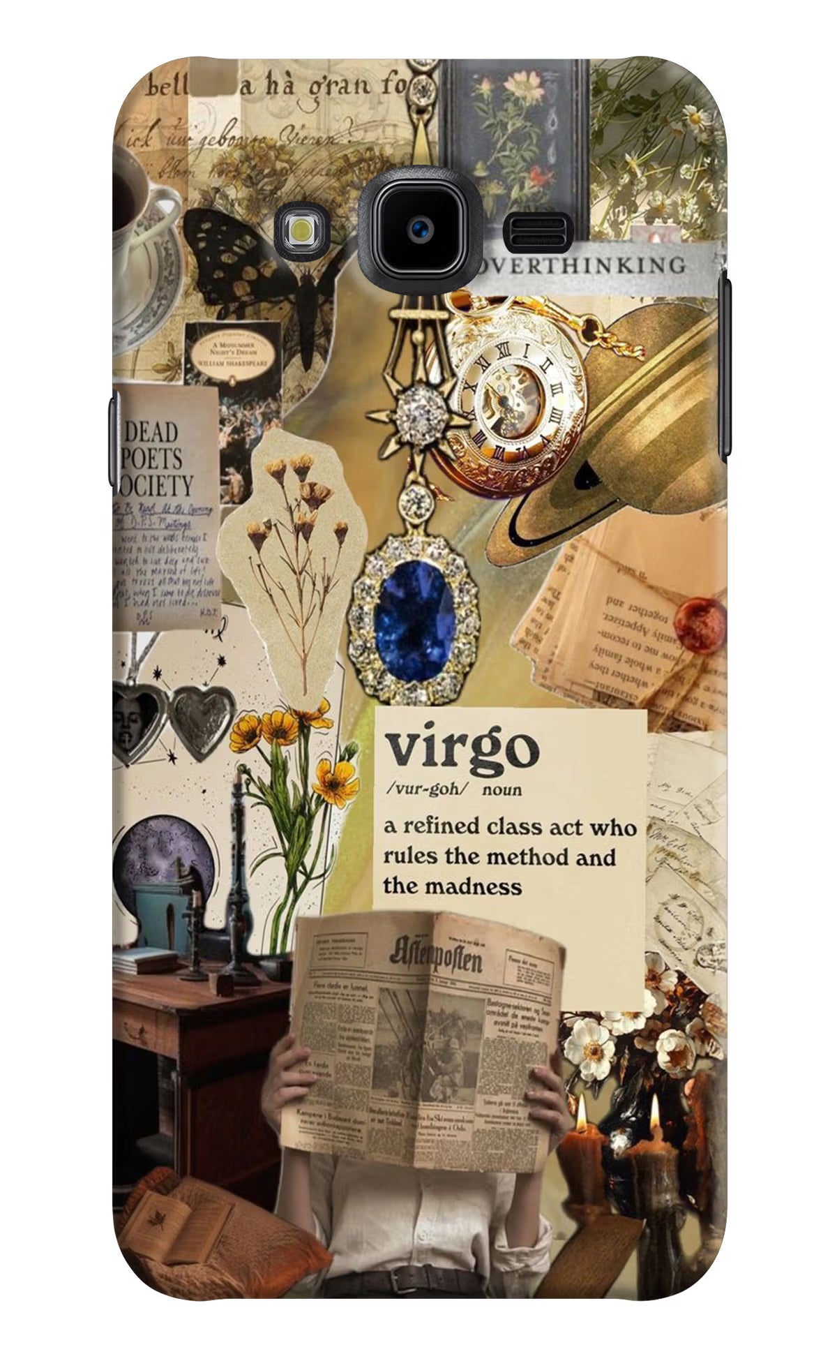 Virgo Zodiac Samsung J7 Nxt Hard Case Back Cover by Casekaro