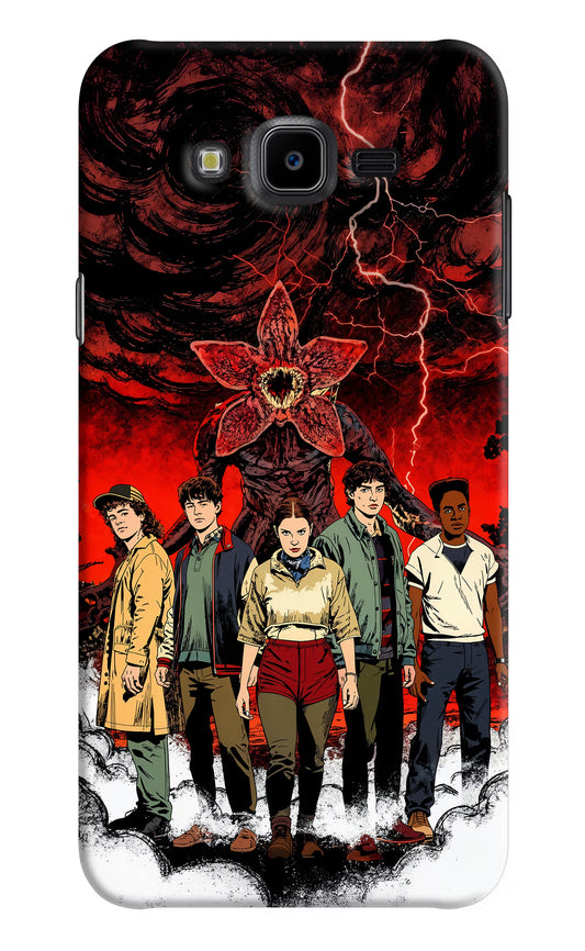 Ordinary Things Characters Samsung J7 Nxt Hard Case Back Cover by Casekaro