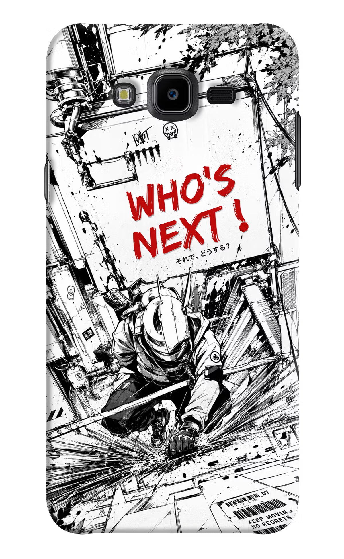Who's Next Samsung J7 Nxt Hard Case Back Cover by Casekaro