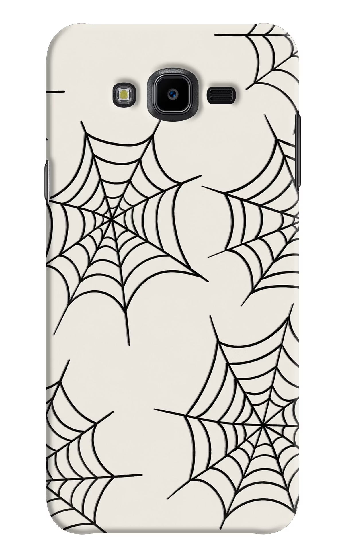 Spider Web Samsung J7 Nxt Hard Case Back Cover by Casekaro