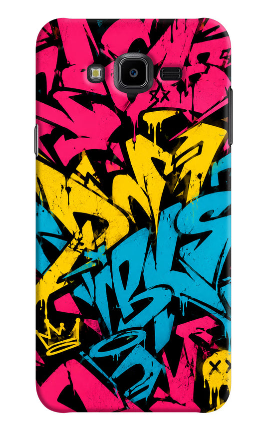 Graffiti Vibe Samsung J7 Nxt Hard Case Back Cover by Casekaro