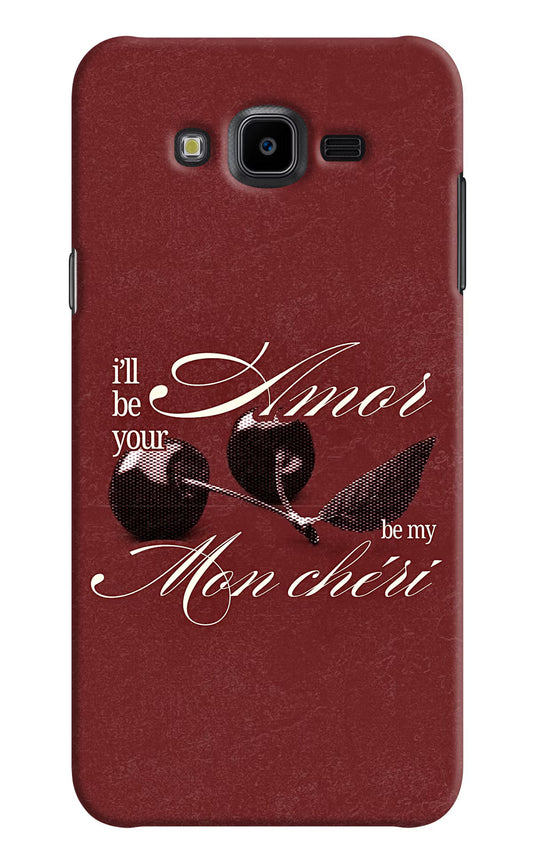 Velvet Cherry Samsung J7 Nxt Hard Case Back Cover by Casekaro