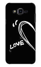 Love Line Samsung J7 Nxt Hard Case Back Cover by Casekaro
