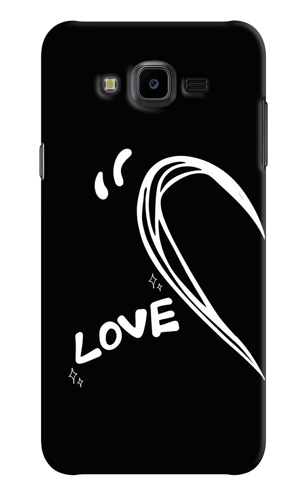 Love Line Samsung J7 Nxt Back Cover
