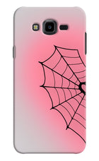 Pink Web Samsung J7 Nxt Hard Case Back Cover by Casekaro