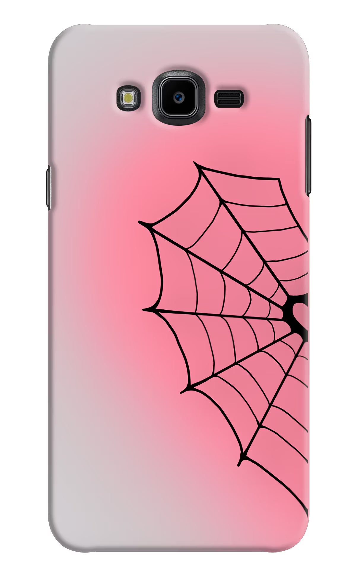 Pink Web Samsung J7 Nxt Back Cover