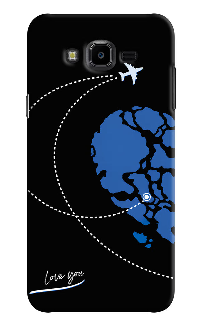 Love Orbit Samsung J7 Nxt Hard Case Back Cover by Casekaro