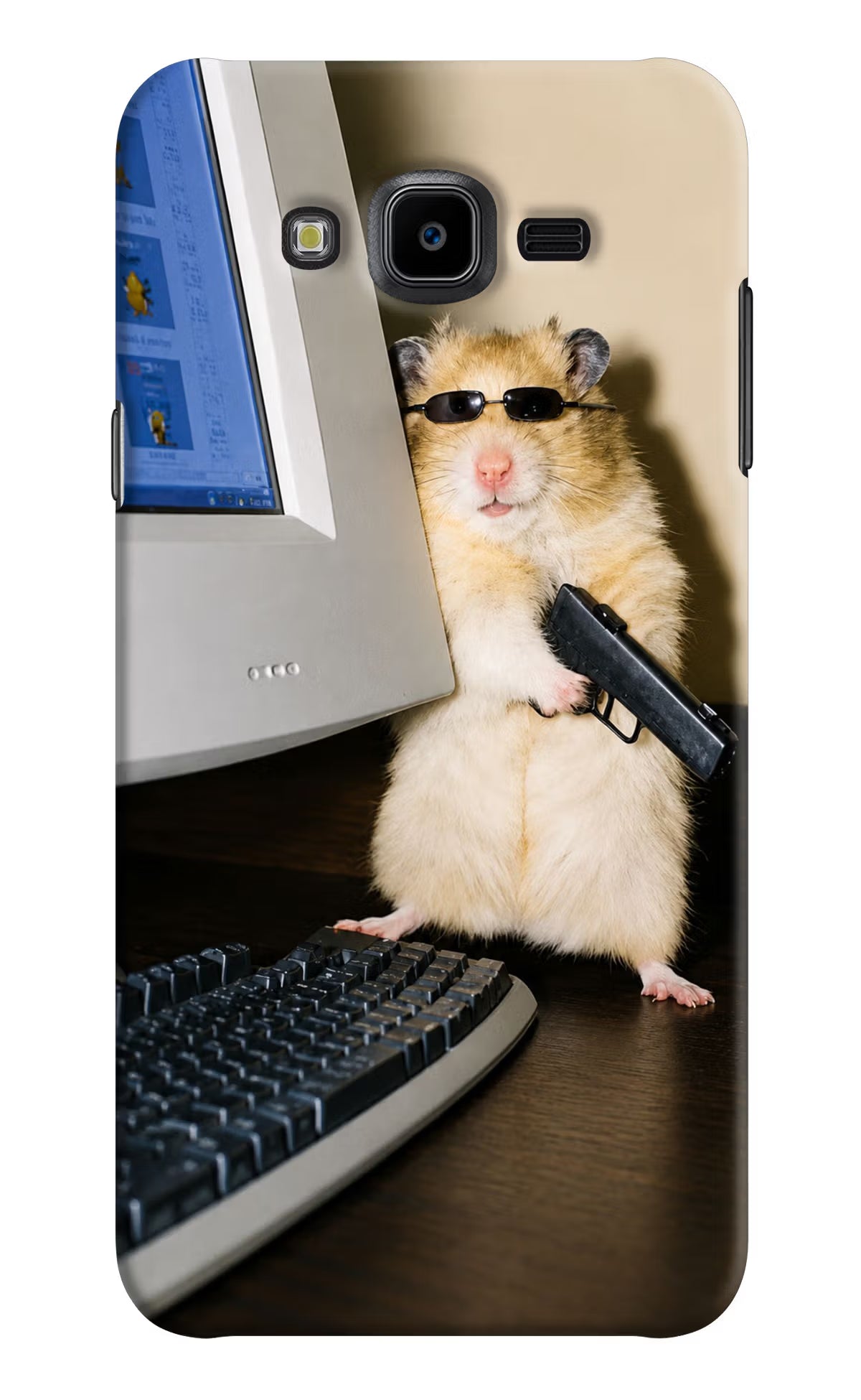 Hacker Hamster Samsung J7 Nxt Back Cover