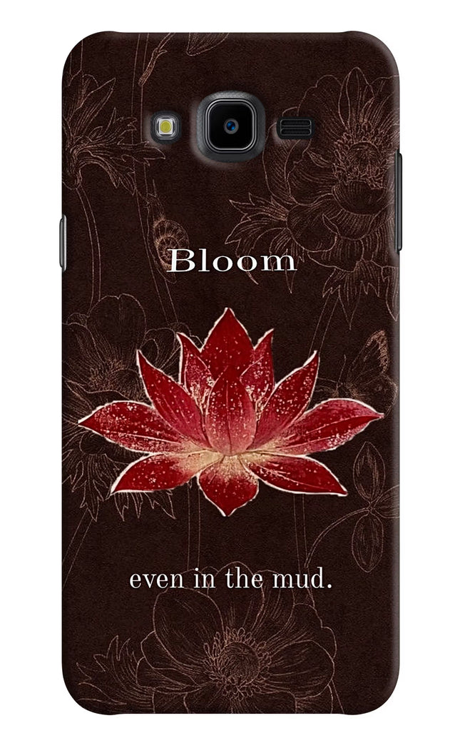Bloom Samsung J7 Nxt Hard Case Back Cover by Casekaro