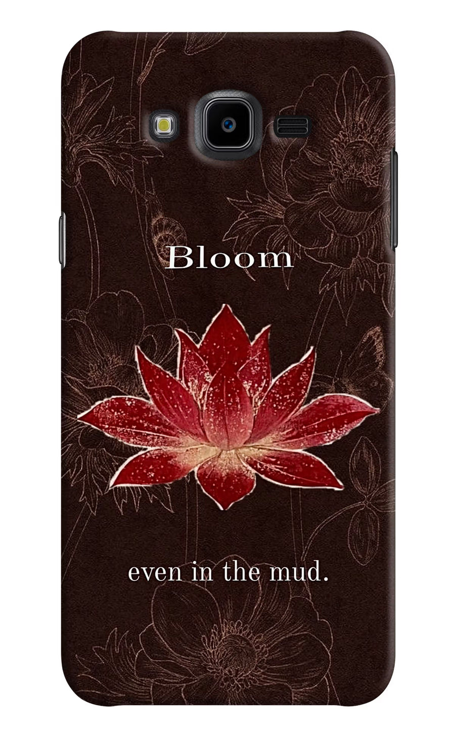 Bloom Samsung J7 Nxt Back Cover, Hard case