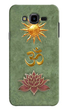 Om & Lotus Samsung J7 Nxt Back Cover