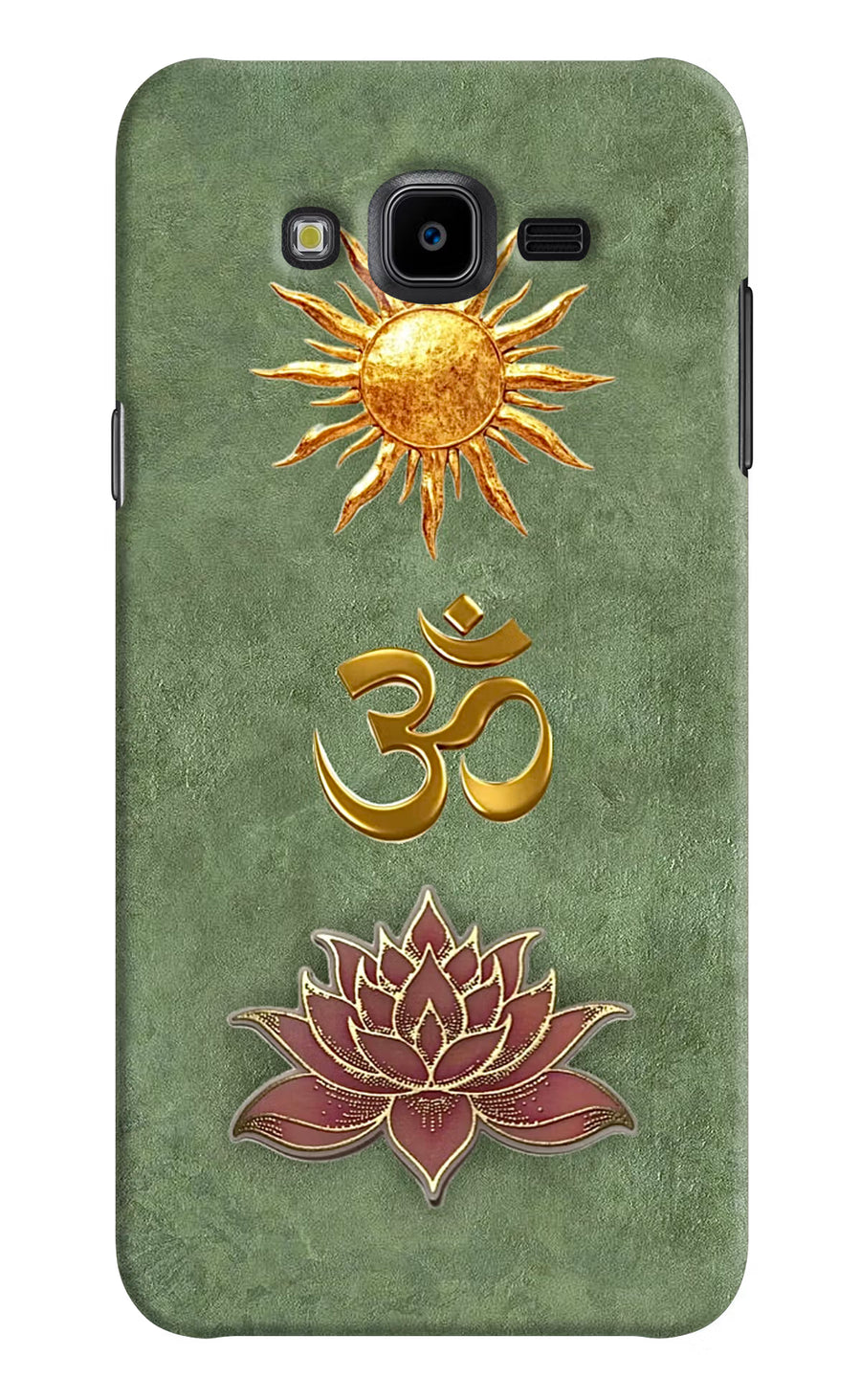 Om & Lotus Samsung J7 Nxt Back Cover, Hard case