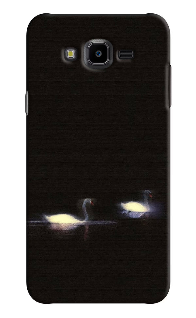 Silent Swans Samsung J7 Nxt Hard Case Back Cover by Casekaro