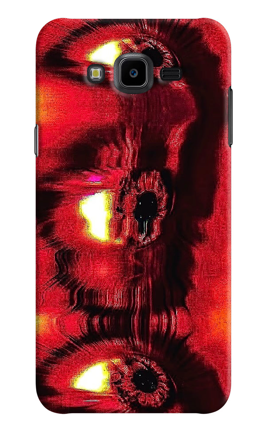 Fire Eye Samsung J7 Nxt Back Cover, Hard case