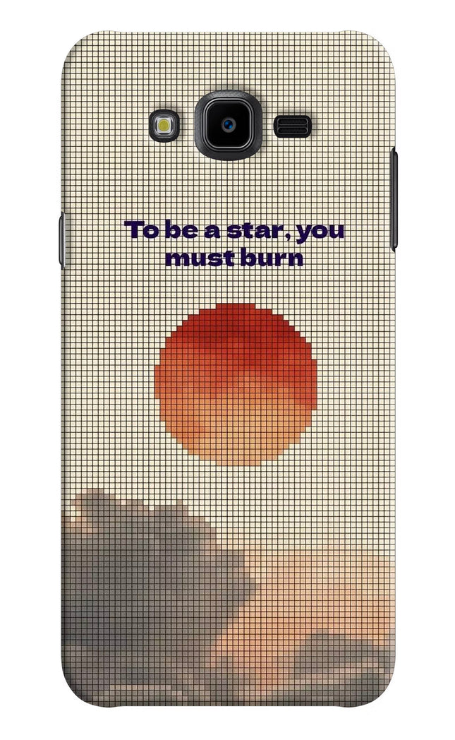 Pixel Sun Samsung J7 Nxt Hard Case Back Cover by Casekaro