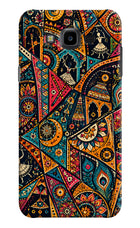 Folk Print Samsung J7 Nxt Back Cover