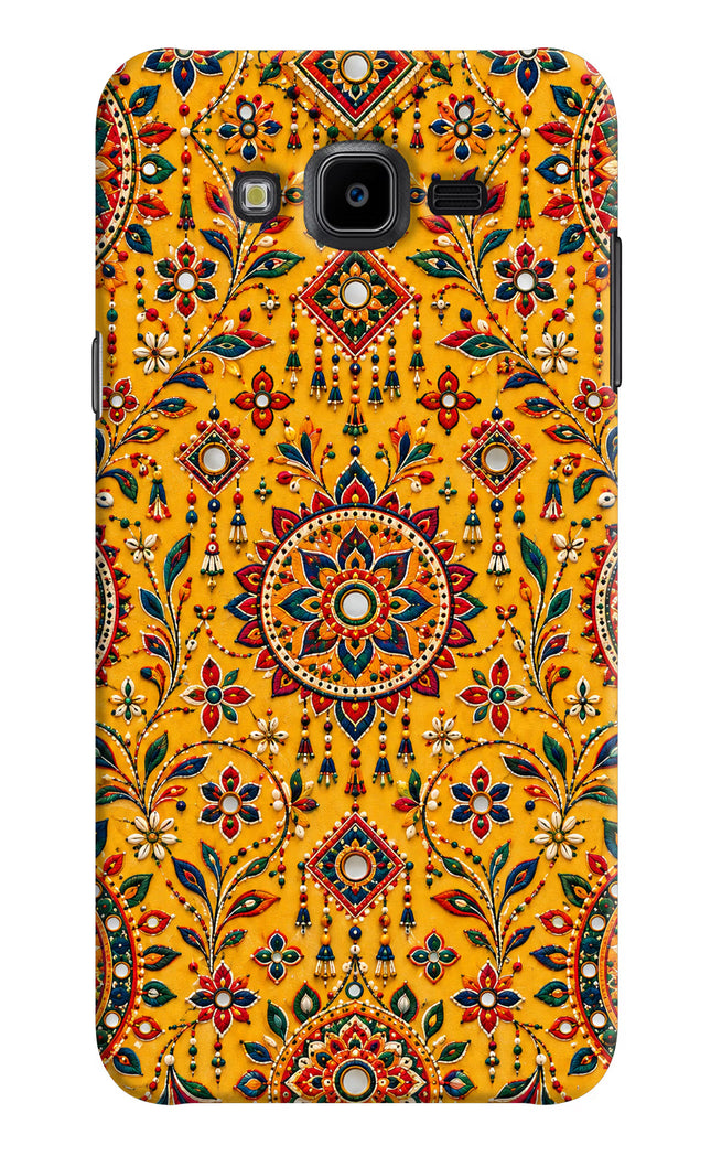 Sunlit Aura Samsung J7 Nxt Hard Case Back Cover by Casekaro