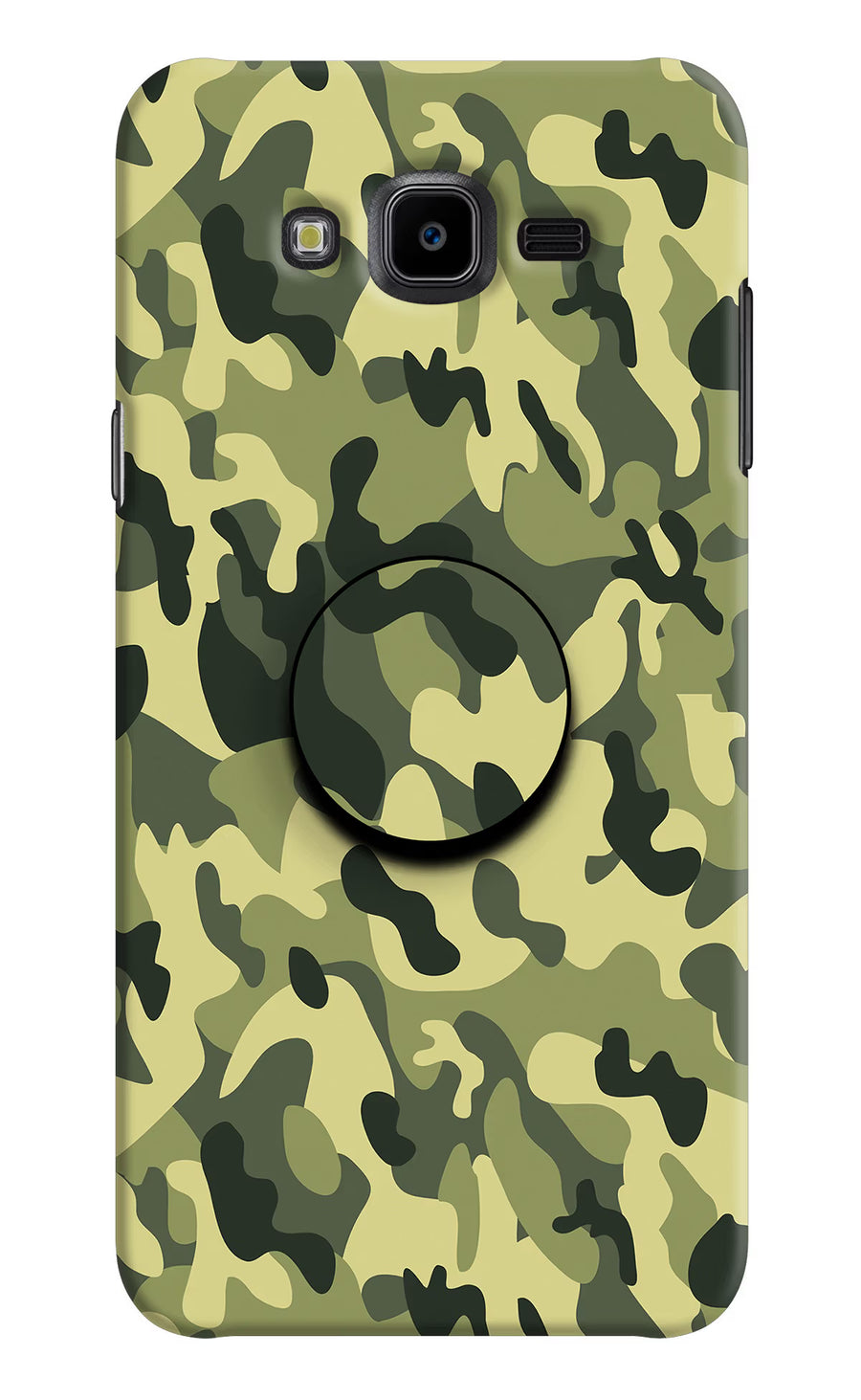 Camouflage Samsung J7 Nxt Pop Case, Hard case
