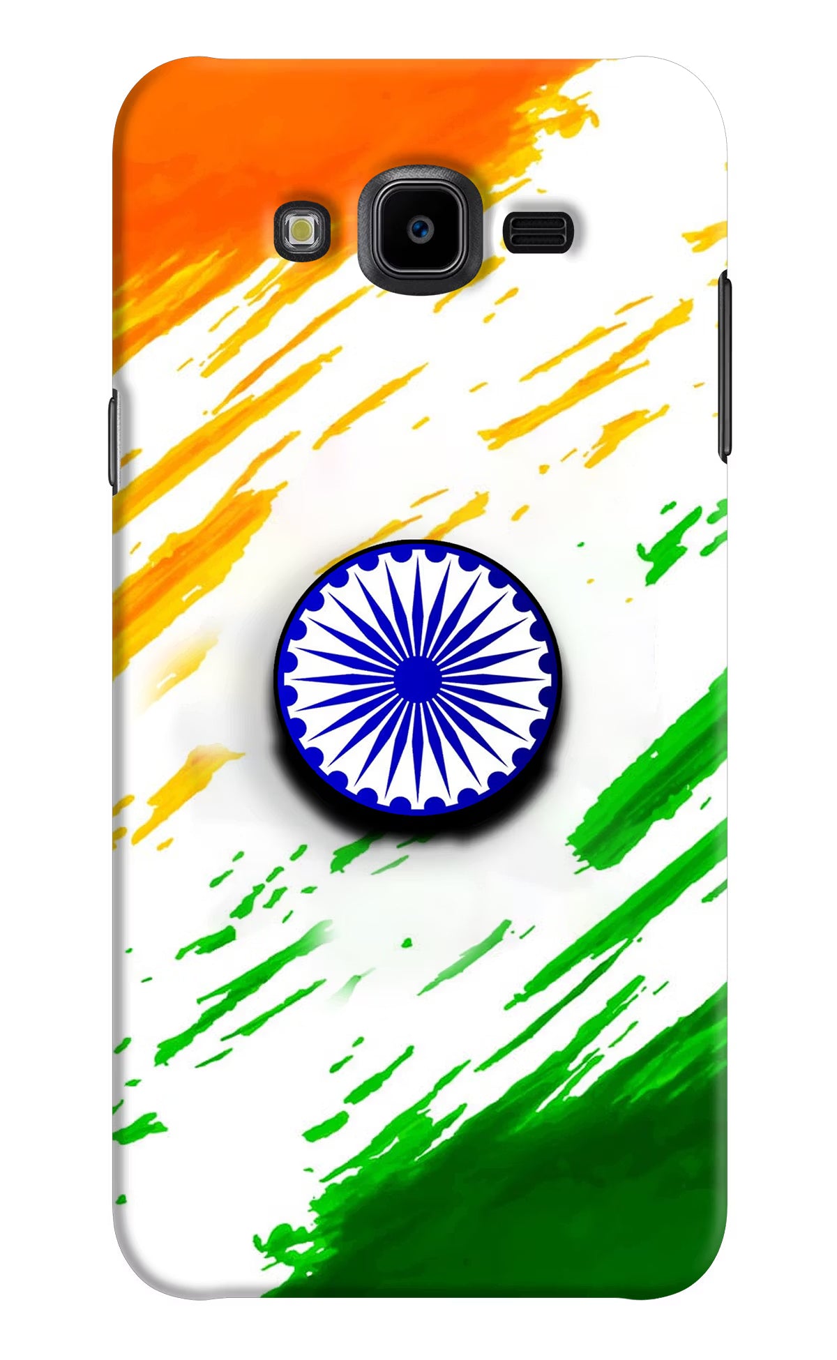 Indian Flag Ashoka Chakra Samsung J7 Nxt Pop Case by Casekaro