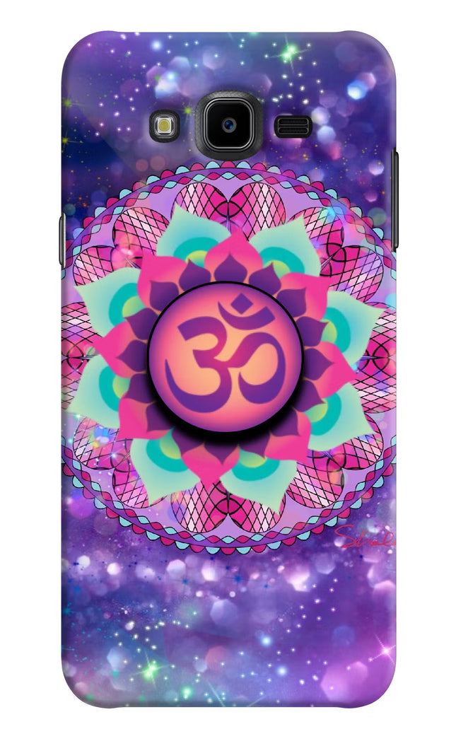 Om Purple Samsung J7 Nxt Pop Case by Casekaro