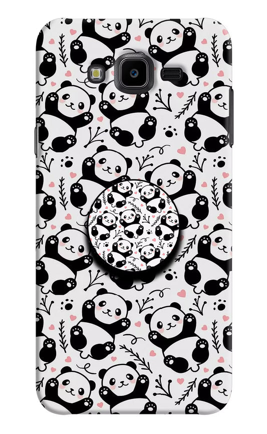 Cute Panda Samsung J7 Nxt Pop Case by Casekaro