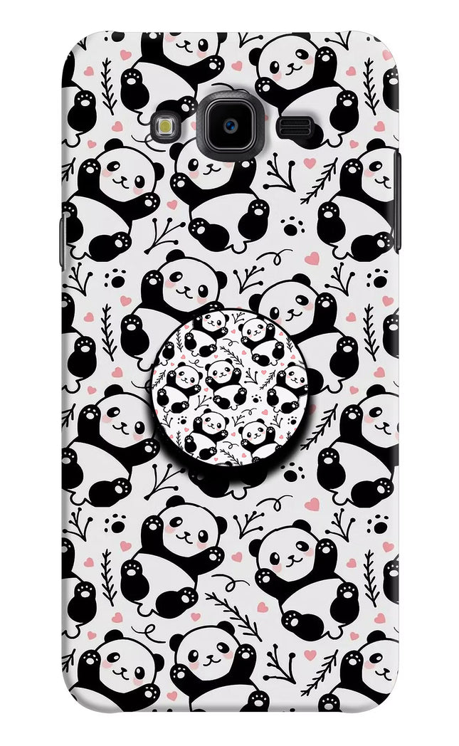Cute Panda Samsung J7 Nxt Pop Case by Casekaro