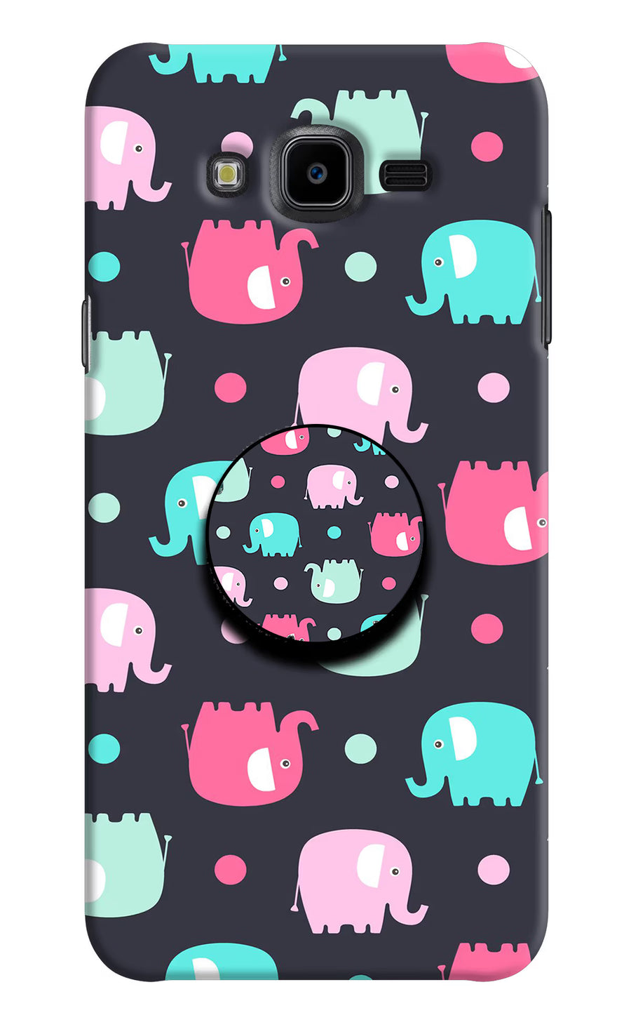 Baby Elephants Samsung J7 Nxt Pop Case, Hard case