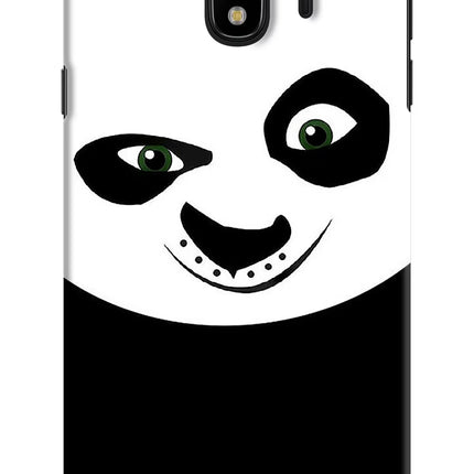 Panda Samsung J4 Hard Case Back Cover by Casekaro