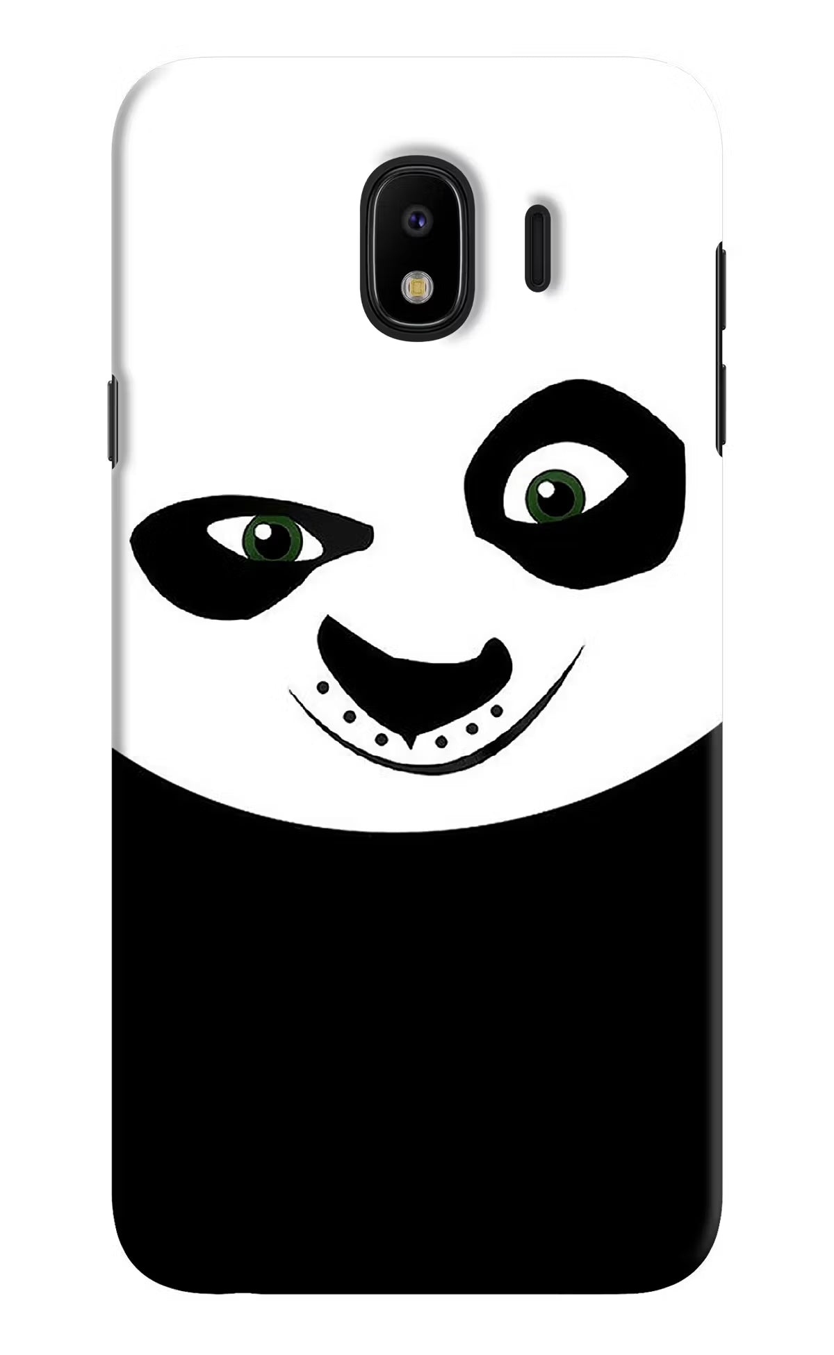Panda Samsung J4 Hard Case Back Cover by Casekaro