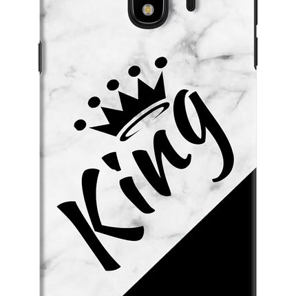King Samsung J4 Hard Case Back Cover by Casekaro