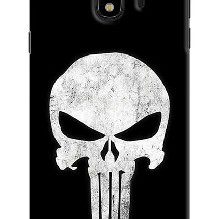 Punisher Skull Samsung J4 Hard Case Back Cover by Casekaro