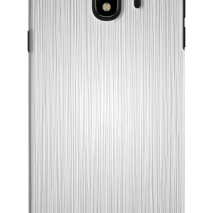 Wooden Grey Texture Samsung J4 Hard Case Back Cover by Casekaro