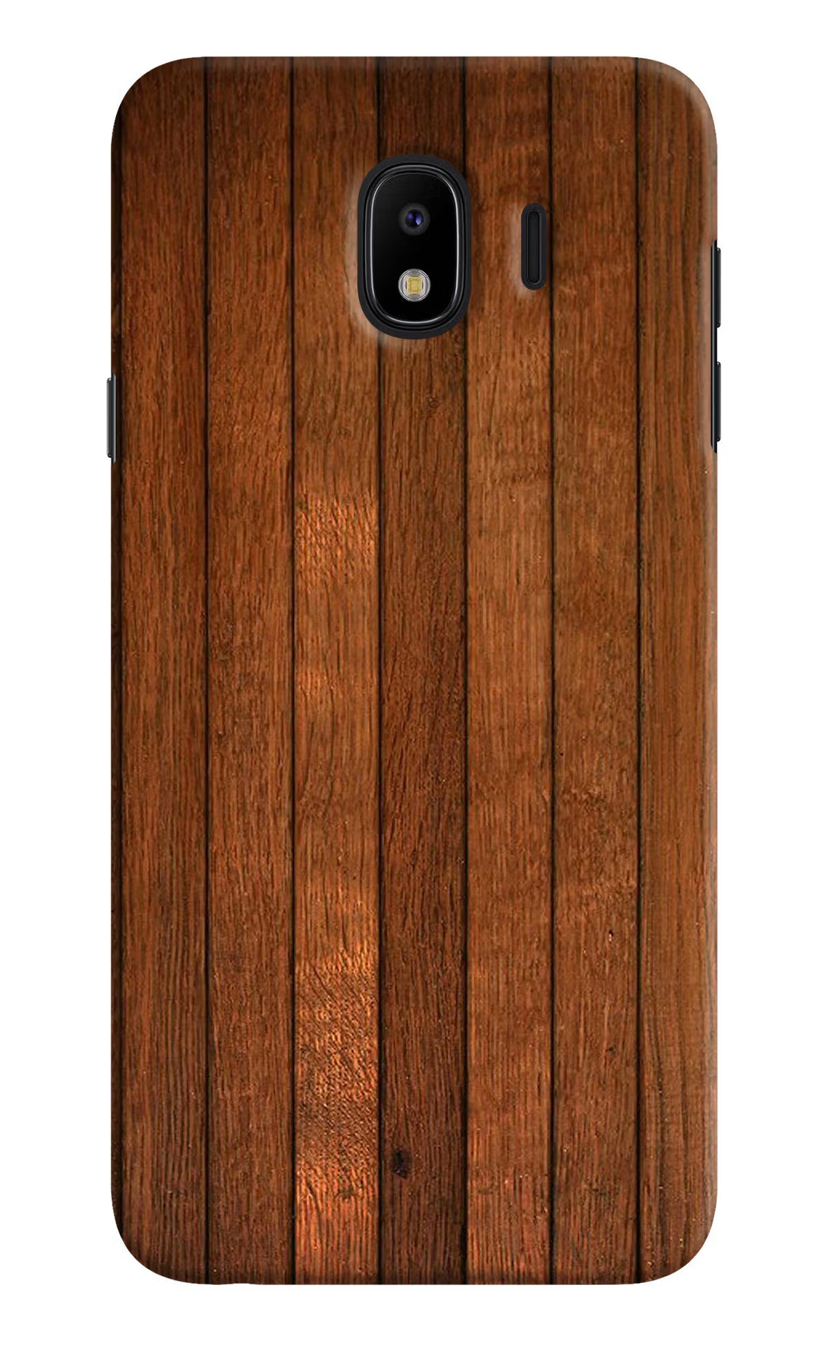 Wooden Artwork Bands Samsung J4 Hard Case Back Cover by Casekaro