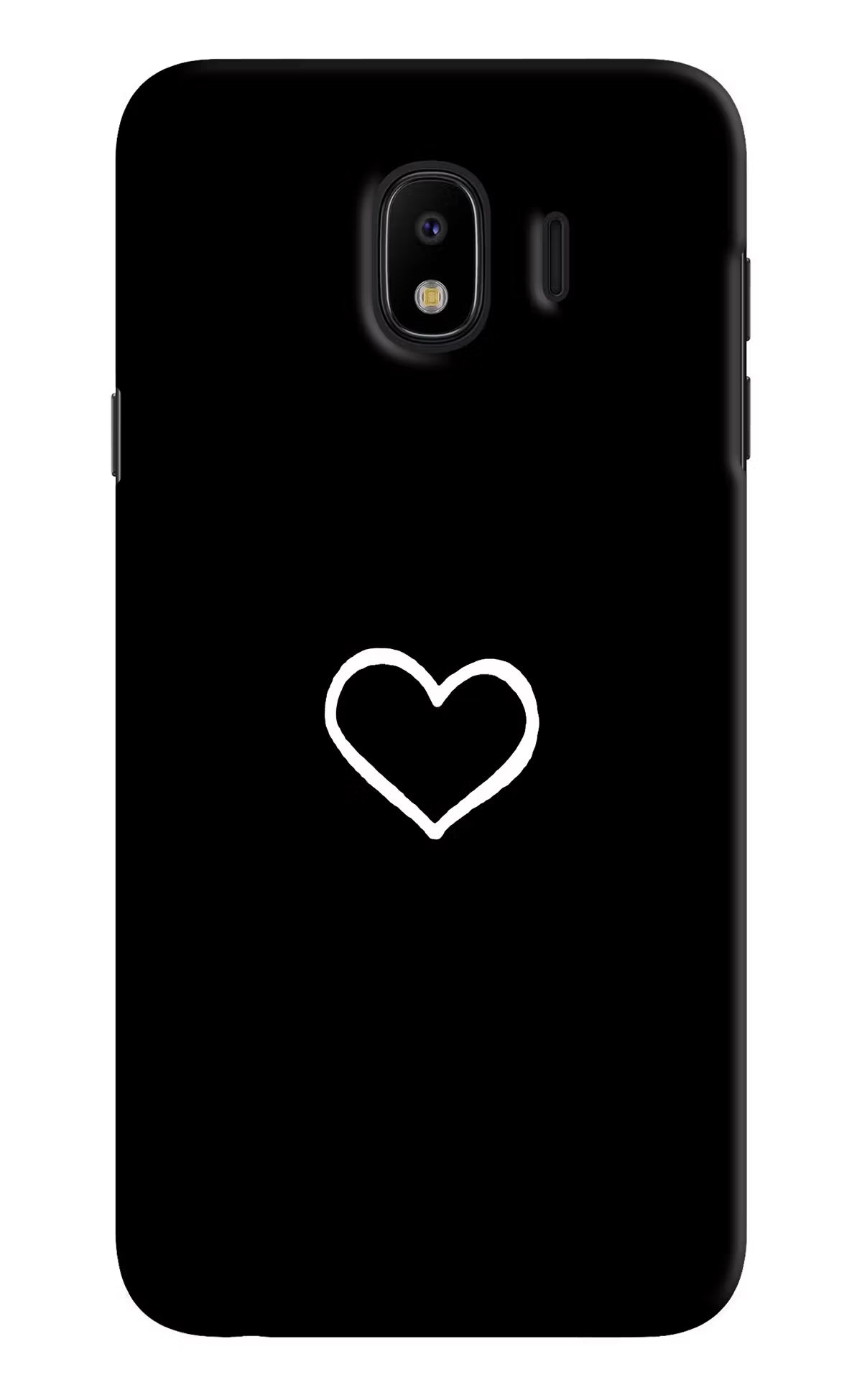 Heart Samsung J4 Hard Case Back Cover by Casekaro