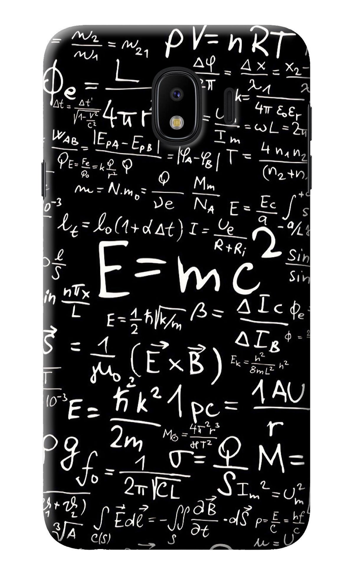 Physics Albert Einstein Formula Samsung J4 Back Cover