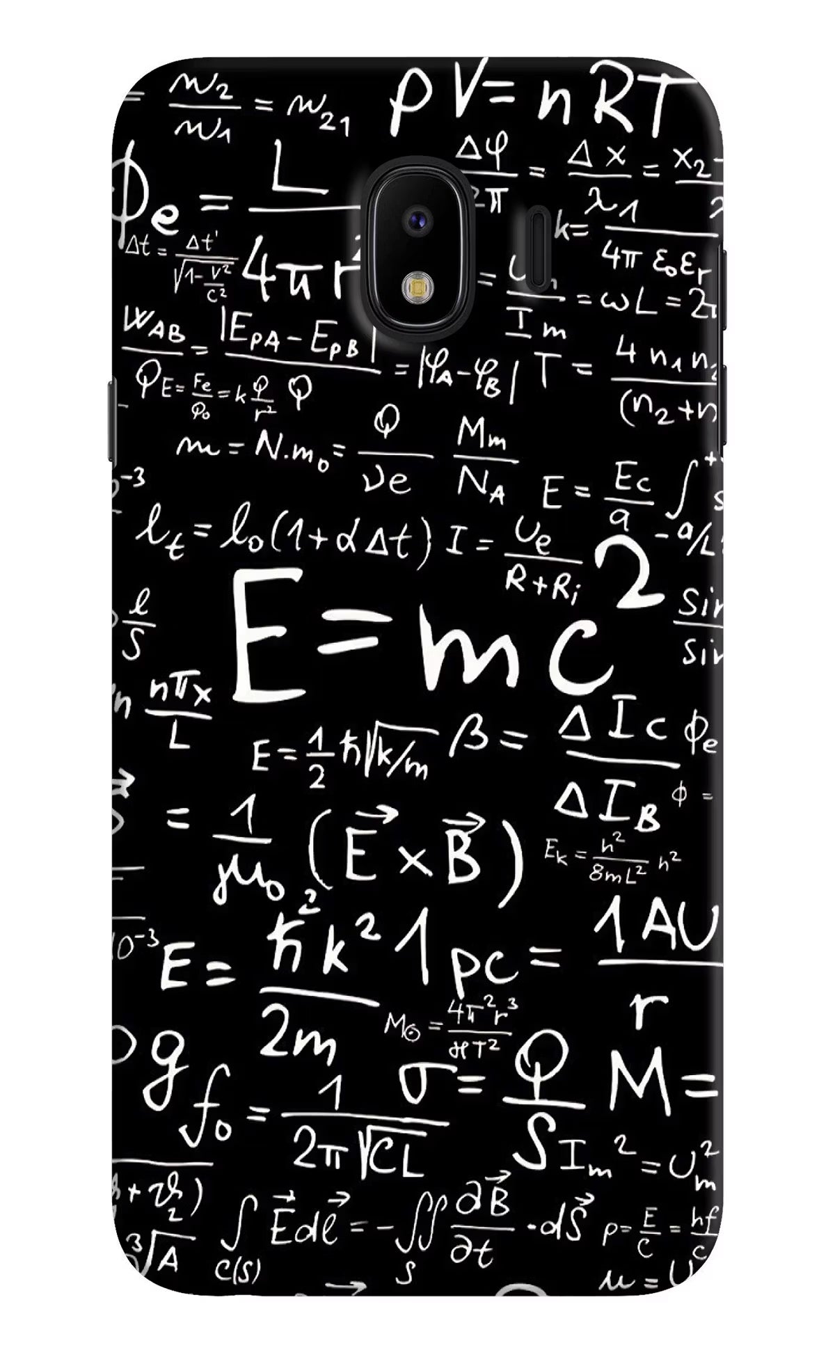 Physics Formula Samsung J4 Hard Case Back Cover by Casekaro