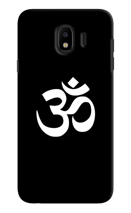Om Samsung J4 Hard Case Back Cover by Casekaro