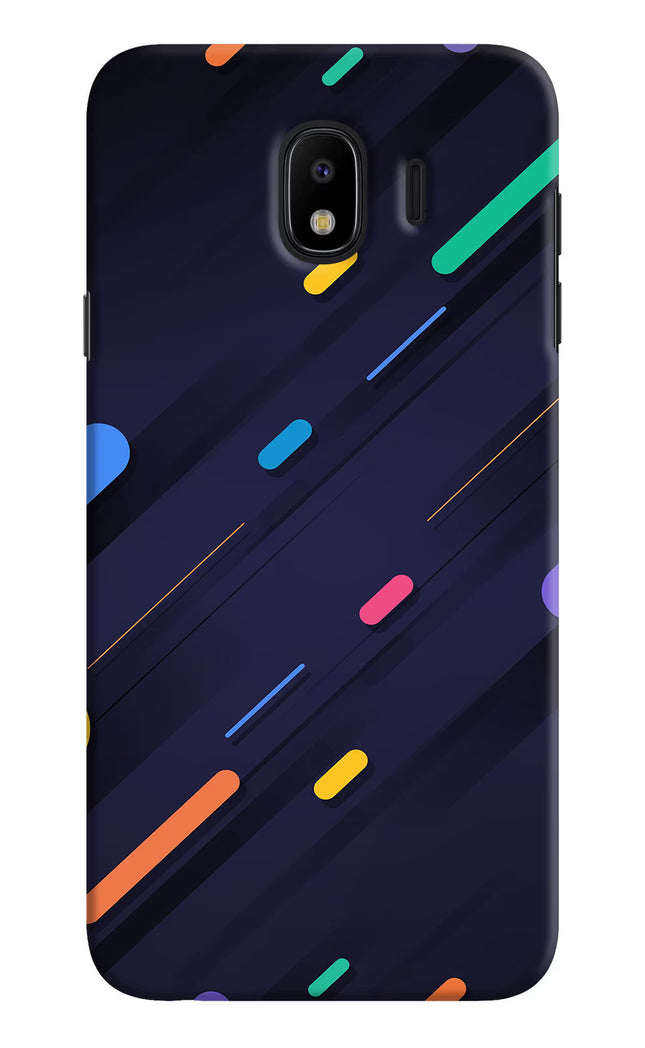 Abstract Design Samsung J4 Hard Case Back Cover by Casekaro